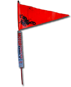 Motorcycle Only Flag